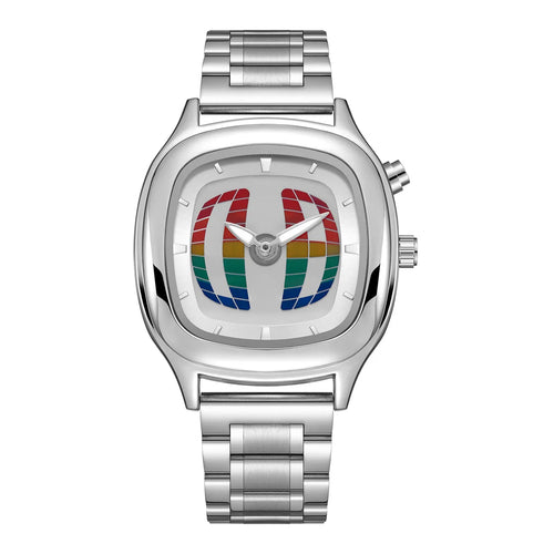 Men's Y2K Dual Display Waterproof Quartz Watch - Stylish Wristwatch for Men, Drop Shipping Available